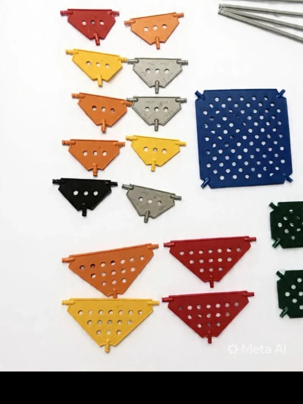 K'NEX Building Parts Set - Multicolor Replacement Pieces